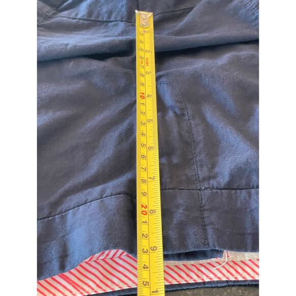 J. Crew Navy Chino shorts size 10 , 100% Cotton - Picture 7 of 7